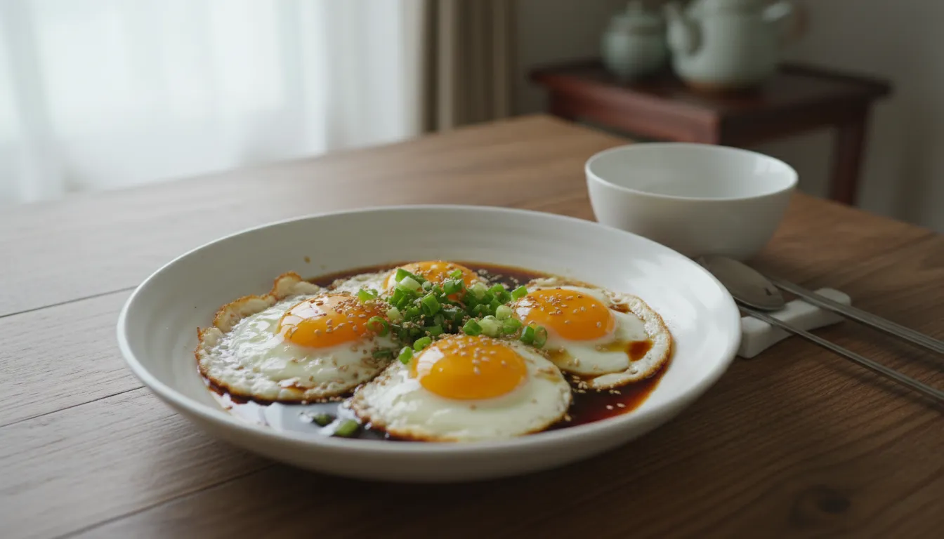 백종원의 최애 술안주 (들기름 간장 달걀프라이)