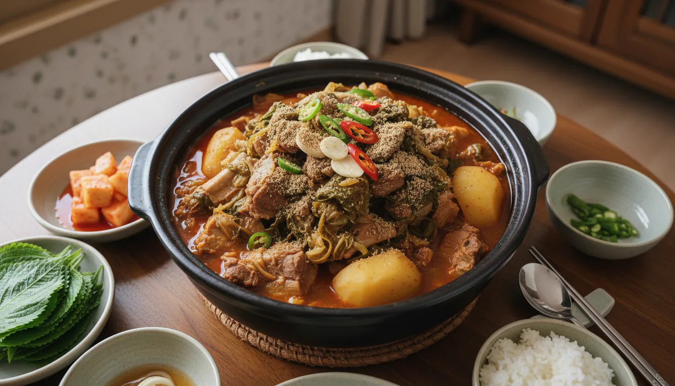 어남선생 류수영 감자탕