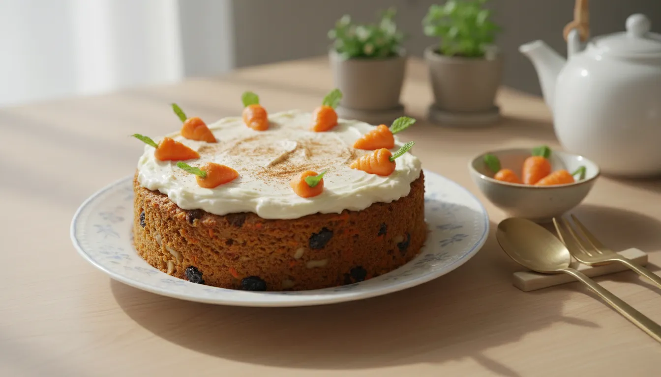 편스토랑 이정현 당근케이크