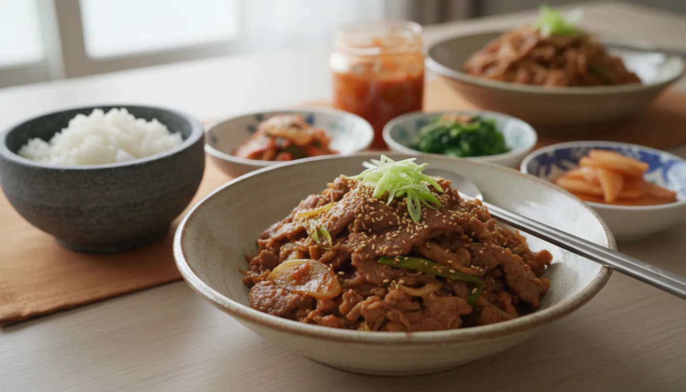 재우지 않아도 되는 15분 완성 불고기