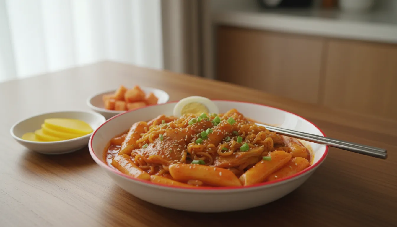 초간단 1분 라볶이