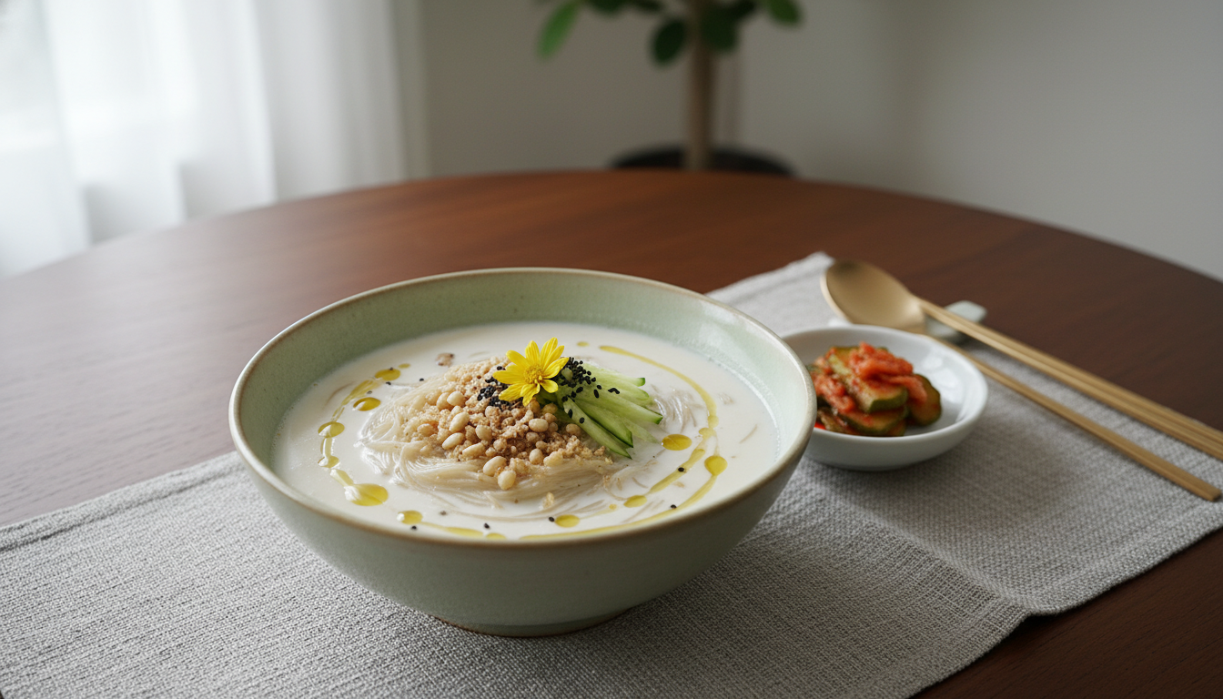 선재스님 잣국수