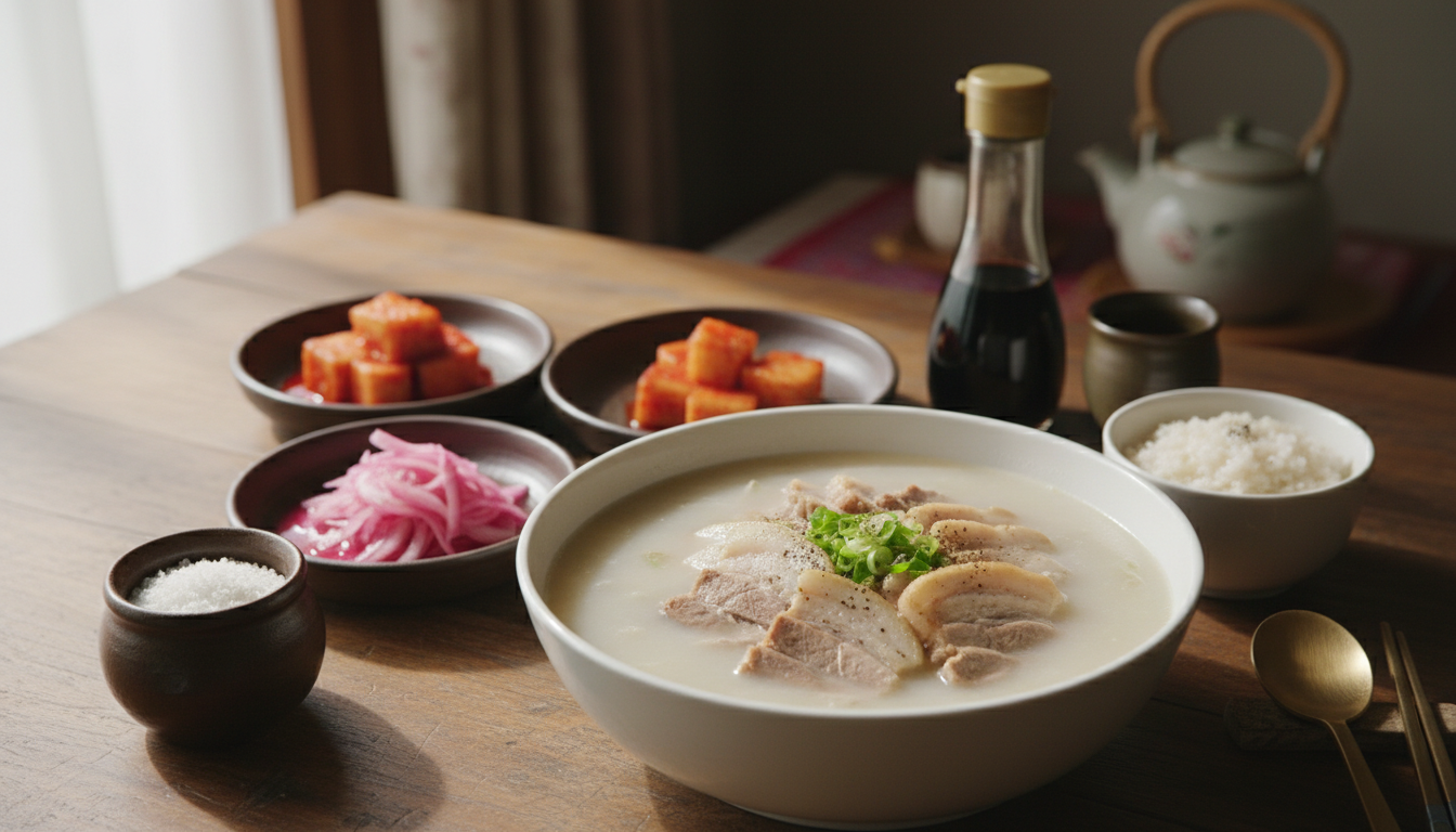 옥동식 돼지곰탕 (뉴욕타임즈 극찬 홈 레시피)