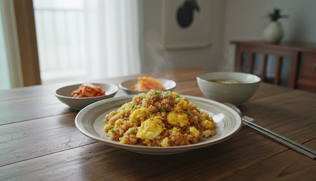 백종원 달걀 볶음밥