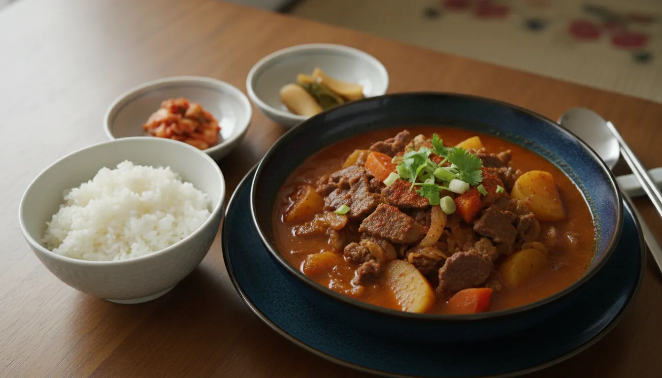 차돌박이 멕시칸 스타일 카레