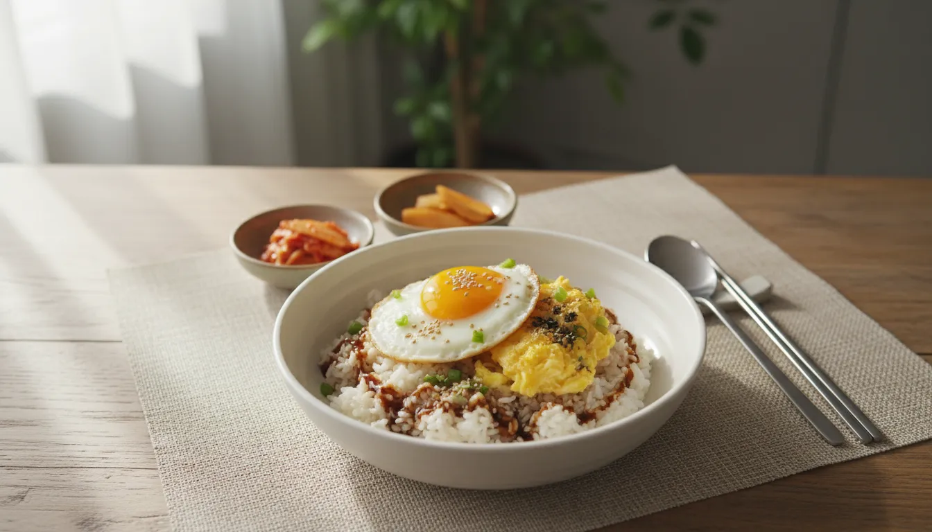 이찬원의 인생 간계밥(간장 계란밥) 전자레인지 레시피