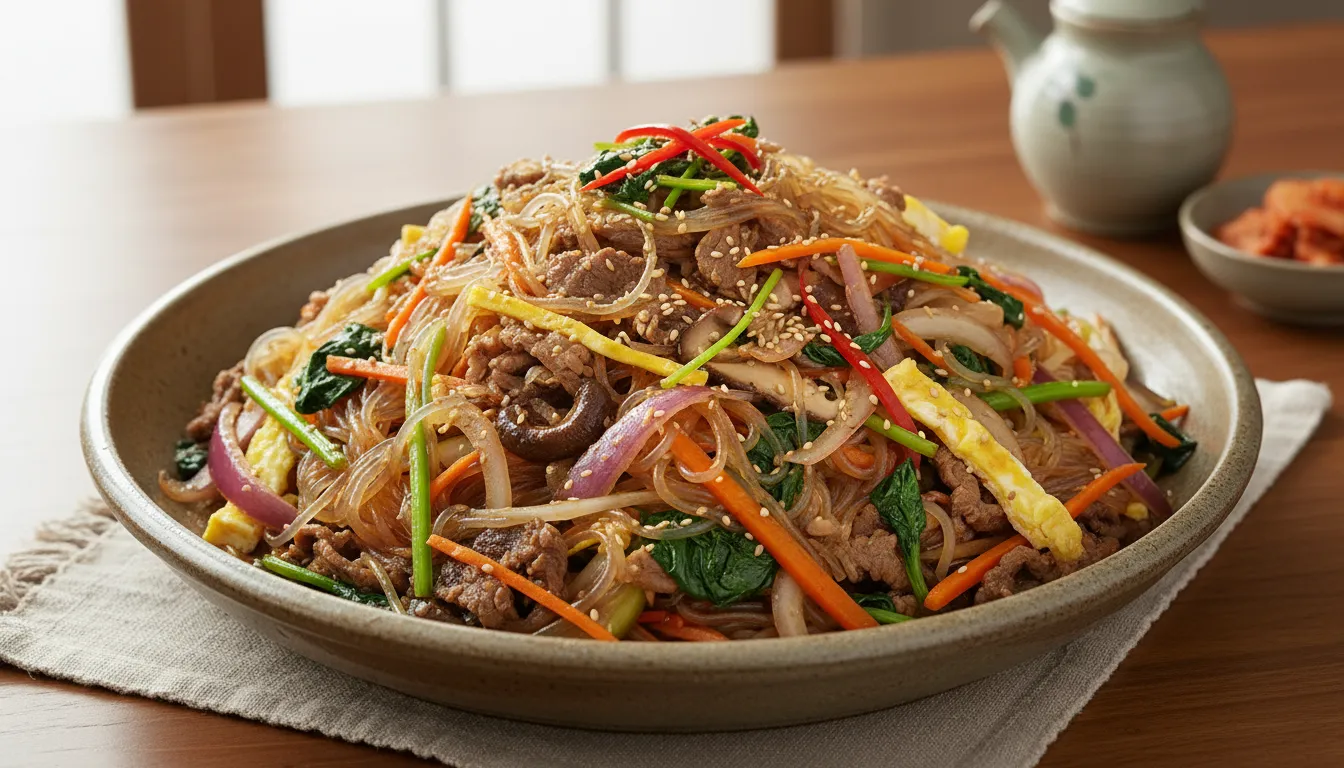 김재중 대용량 잡채 (편스토랑)