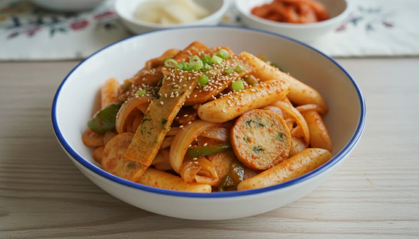 류수영 어묵볶이