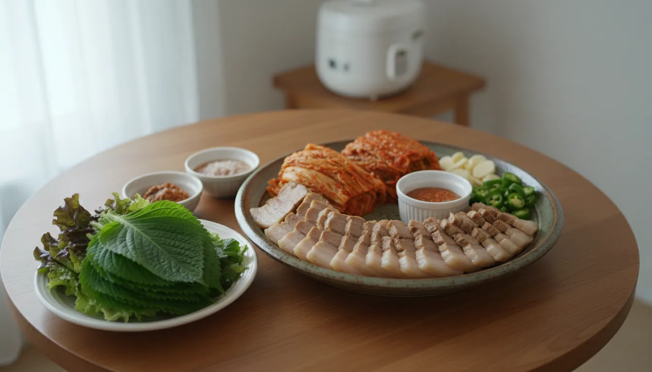 백종원 돼지고기 수육