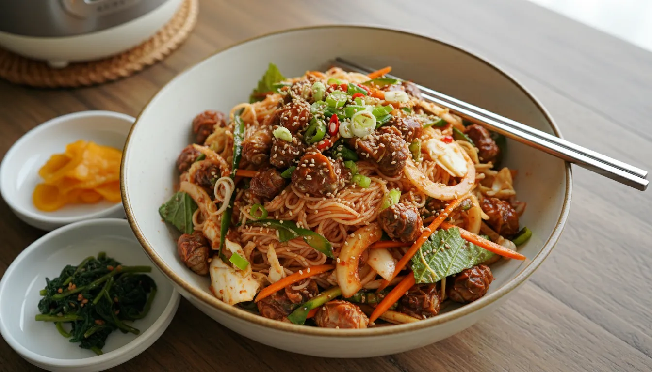 류수영 골뱅이무침