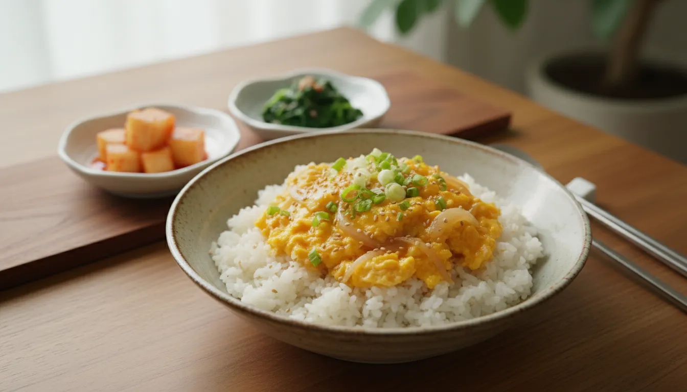 초간단 10분 달걀덮밥(타마고동)