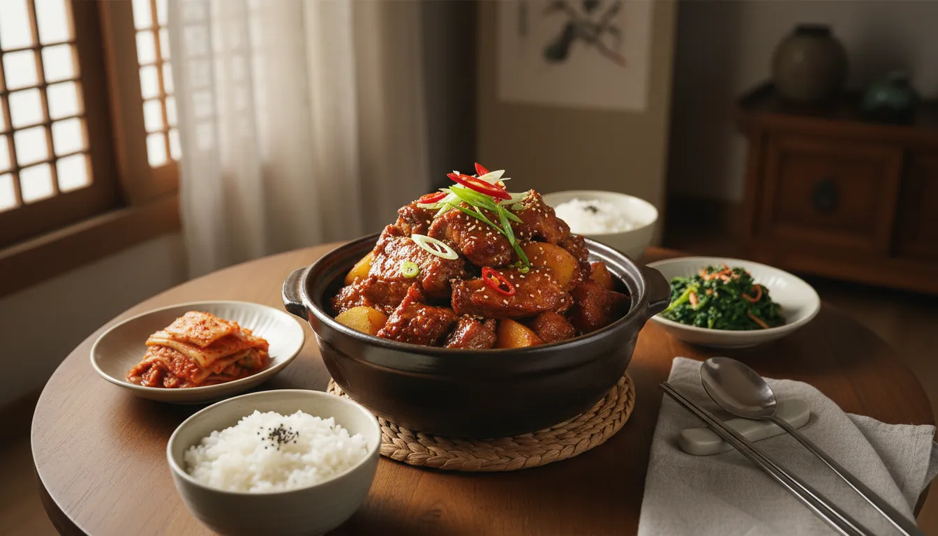 백종원 돼지갈비찜